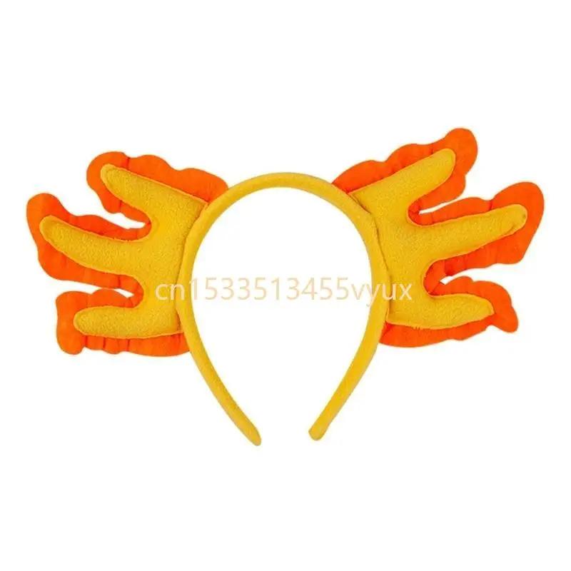 X5QD – bandeau salamandre, Costume Cosplay, cerceau pour cheveux, accessoires fête d'anniversaire, b