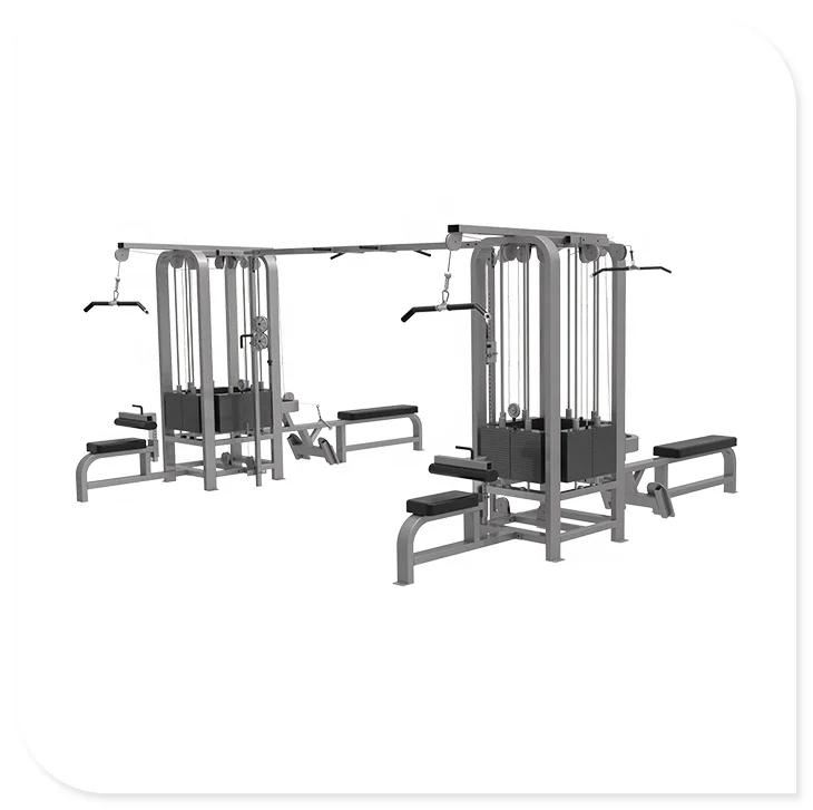 Machine multifonctionnelle de station d'entraînement d'équipement de gymnase de Multi Jungle 8 Stati