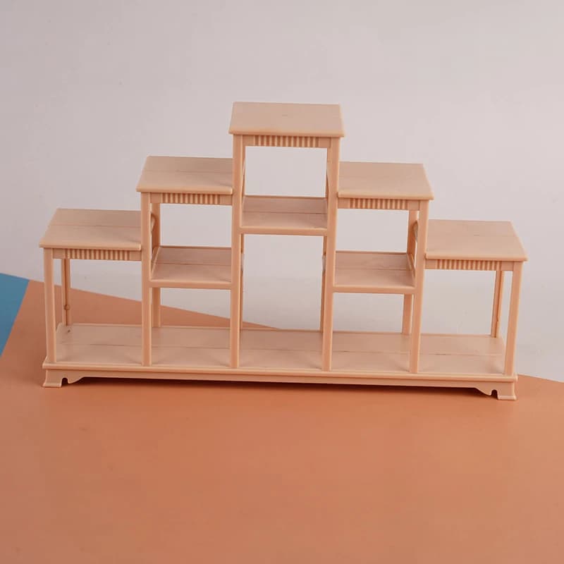 Ornements de maison de poupée DIY - Cadre de Bogu de simulation miniature, vitrine de support de ran