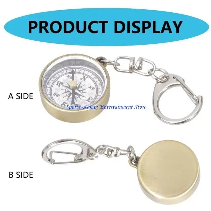 G7NF – Mini boussole poche, boussole d'orientation pour Camping en plein air, randonnée, Navigation