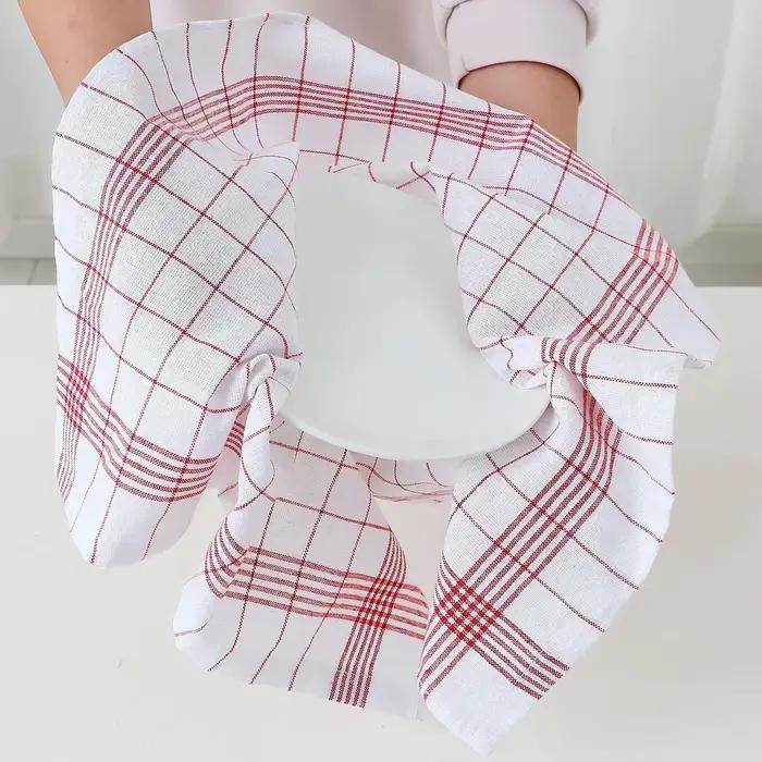 Grande serviette de cuisine en coton 45x62cm, torchon doux, tissu de cuisine Super absorbant, nettoy