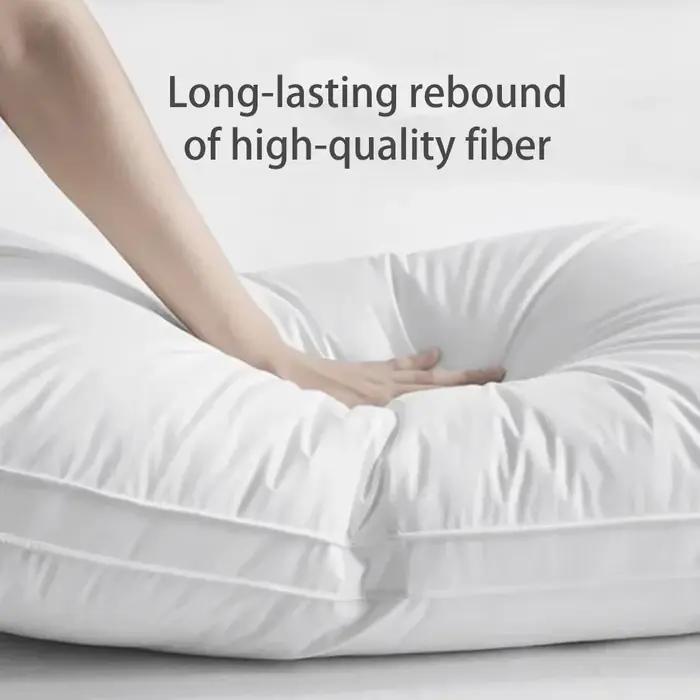 Oreiller d'hôtel 5 étoiles, oreiller de lit 100% coton, oreiller ergonomique pour le soutien du cou