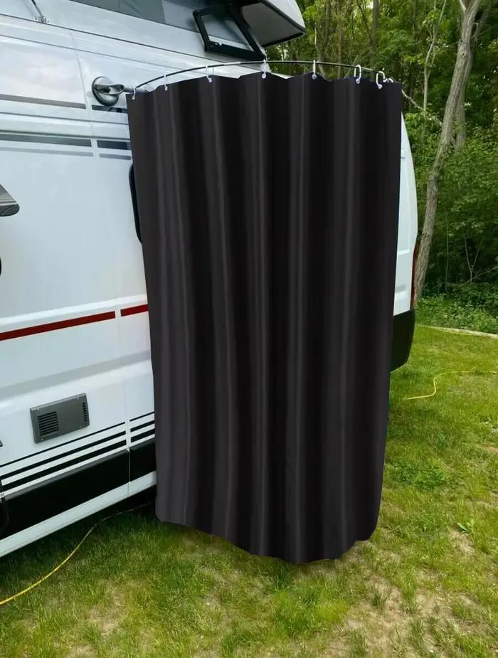 Ensemble de rideaux de confidentialité pour douche extérieure, caravane pour camping-car, comprend d