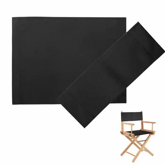 1 ensemble housse de siège en tissu Polyester lavable chaise housses de siège Kit directeur chaise s