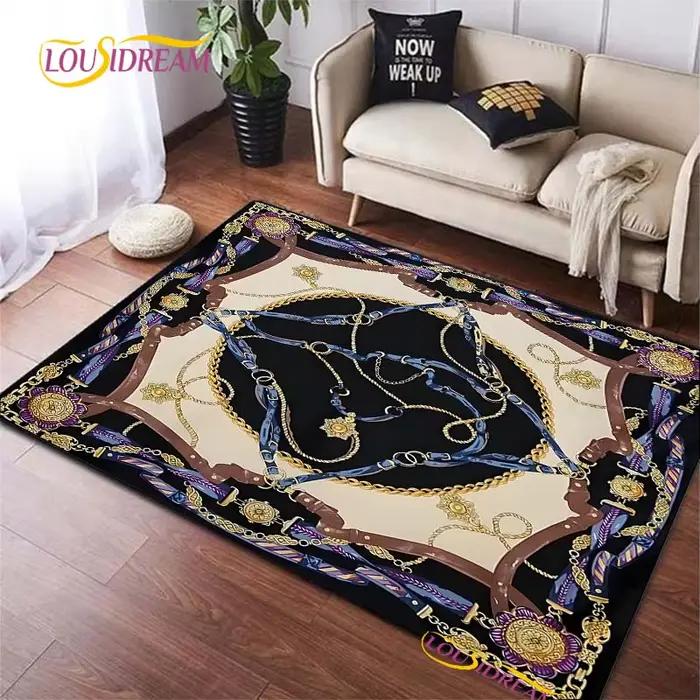 Tapis cheval au galop ethnique pour salon, chambre à coucher, porte de cuisine pour enfants, tapis d