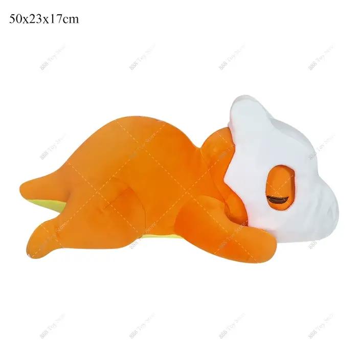 Oreiller en Peluche Pokemon, jouet Anime Garchomp Charizard Mew Psycanard ronflex Dragonite, canapé