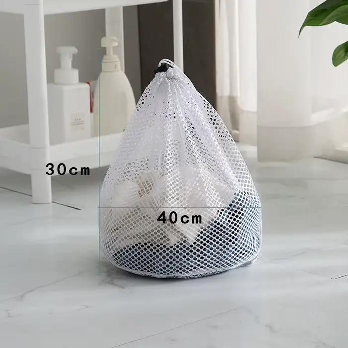 Sacs à linge en filet pour machine à laver, sacs de lavage en filet Jumbo pour vêtements délicats, l