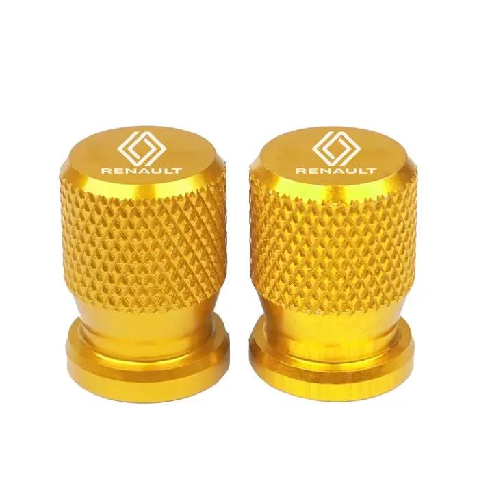 Bouchons de Valve de pneu de voiture, emblème, étui en métal pour Renault, nouveau Sport Duster Mega