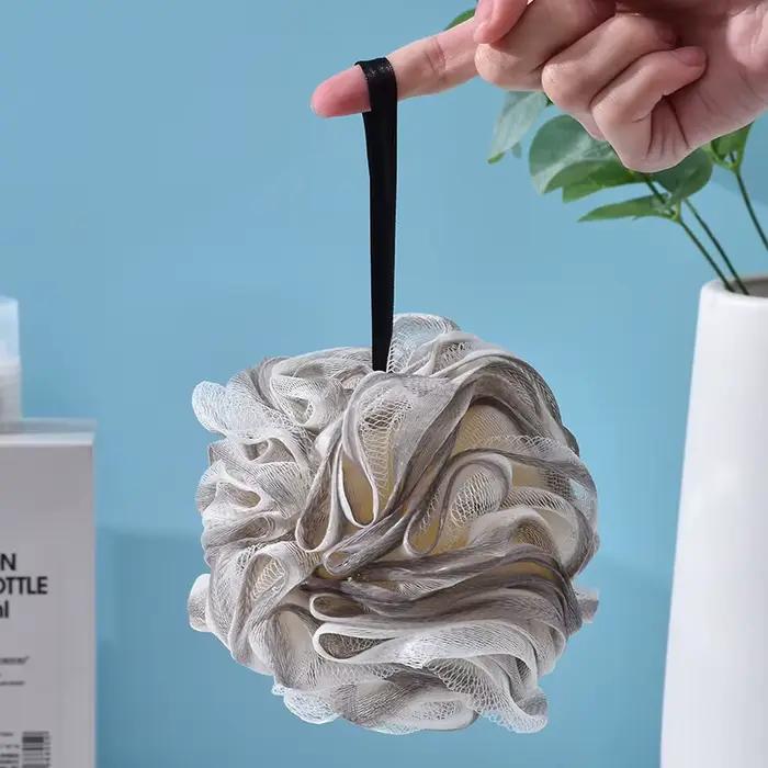 Serviette de bain en forme de boule de fleur pour homme, accessoire de haute qualité, non facile à d