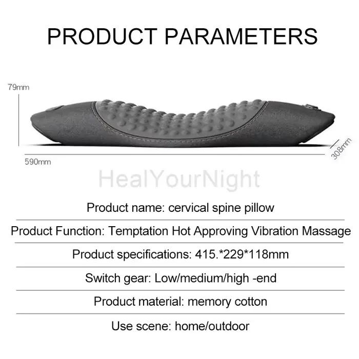 Oreiller de taille, coussin de Protection de taille pour dormir, Massage électrique couché, taille p