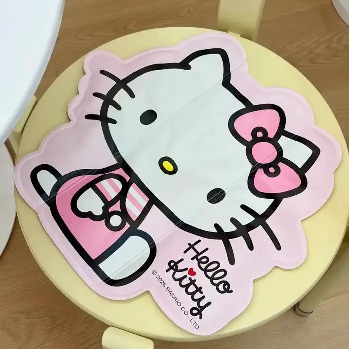 Coussin de siège rafraîchissant Hello Kitty sous licence Sanrio, 37 cm, tapis de gel glacé d'été ant