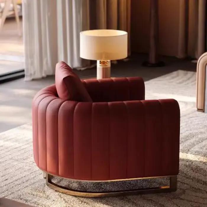 Pouf de luxe pour salon