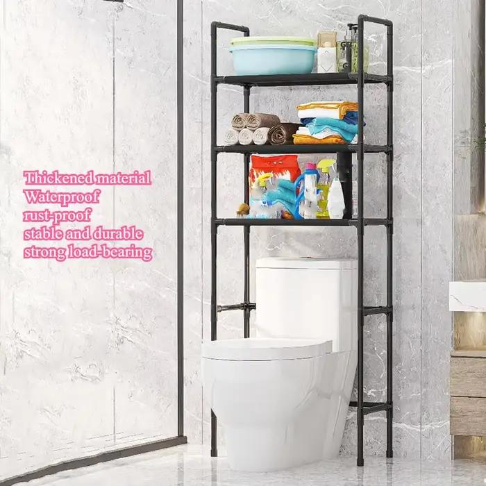 Support de rangement pour salle de bain, support pour machine à laver en plastique, salle de bain sur pied étanche domestique sans perçage