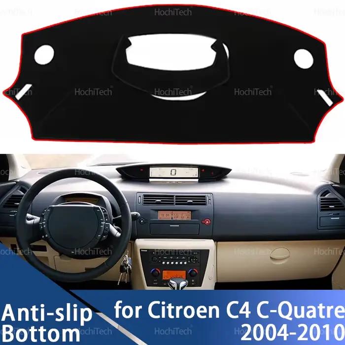 Tapis de couverture de tableau de bord de voiture pour citroën C4 c-quatre 2004 – 2010, pare-soleil, tapis de tableau de bord, Anti-UV, accessoires de voiture LHD RHD