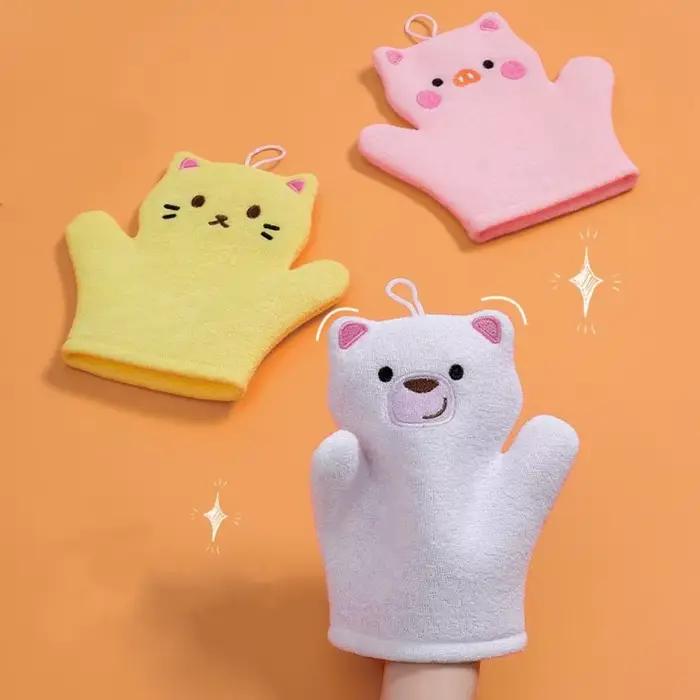 Éponge de bain en forme de dessin animé pour bébé