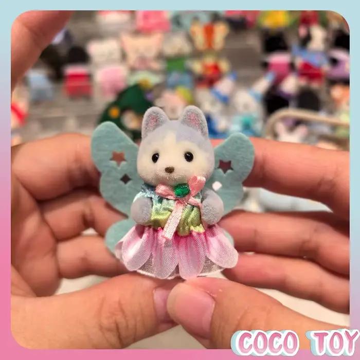 Sylvanian Families Baby Series 6, jouets miniatures pour jeux de rôle, ornements mignons parfaits pour offrir en cadeau, pour collectionner et décorer au quotidien