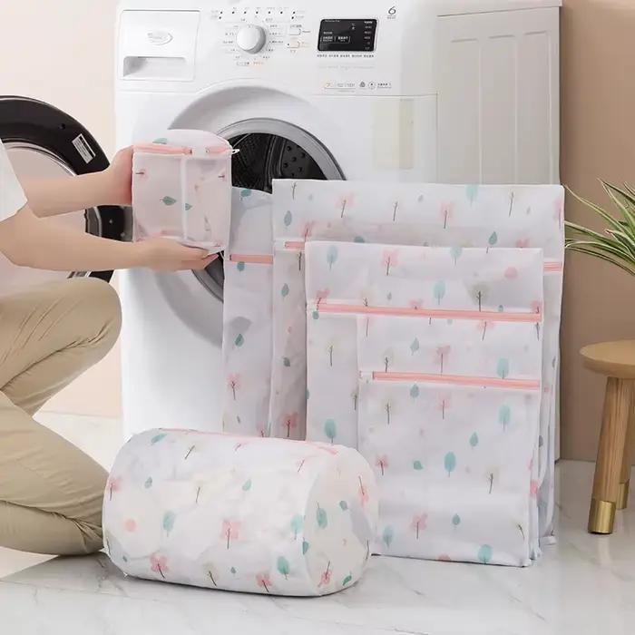 Nouveau Sac de Lavage Anti-Emmêlement pour Linge Sale de Salle de Bain, Organisateur de Linge, Sacs à Linge pour Machine à Laver, Pantalons et Pulls