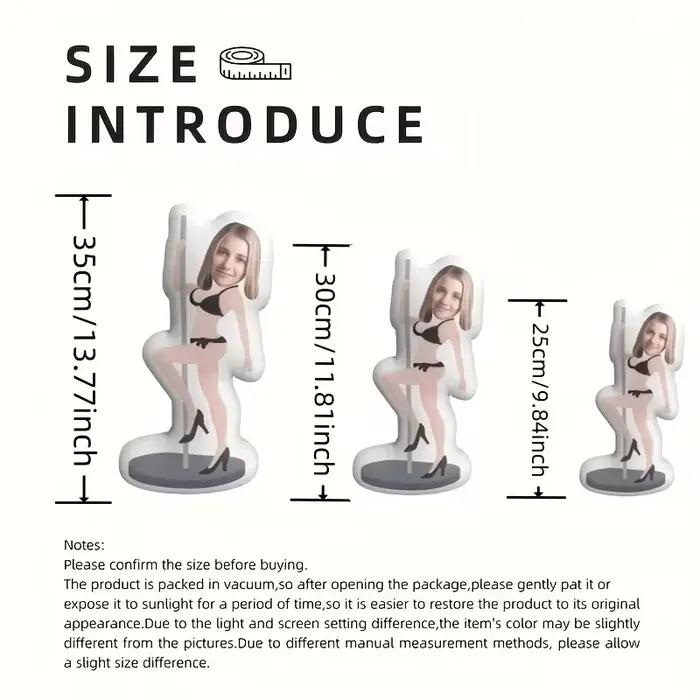 Coussin de danse mini sexy personnalisé