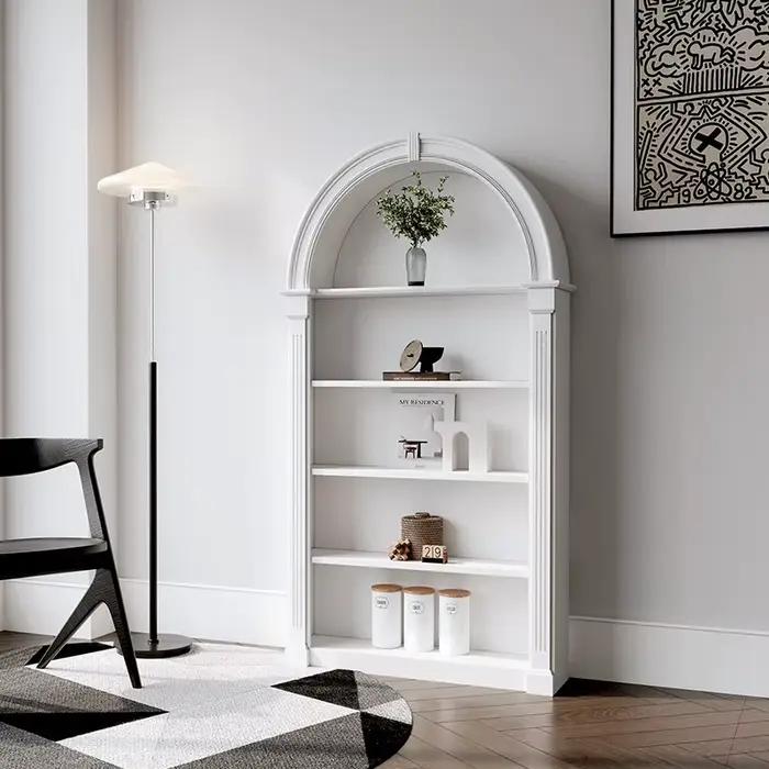 Meuble de rangement arqué de style français