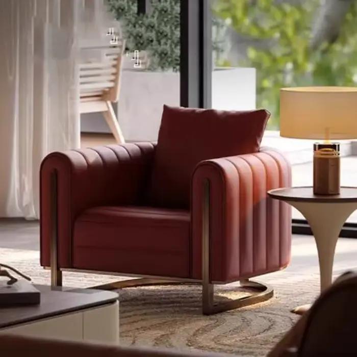 Pouf de luxe pour salon