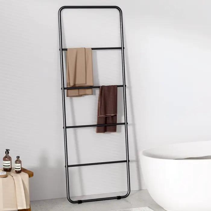 Étagère à serviettes en métal à 4 niveaux
