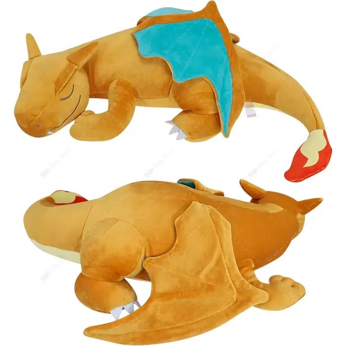 Oreiller en Peluche Pokemon, jouet Anime Garchomp Charizard Mew Psycanard ronflex Dragonite, canapé de sommeil, coussin de grande taille pour enfants