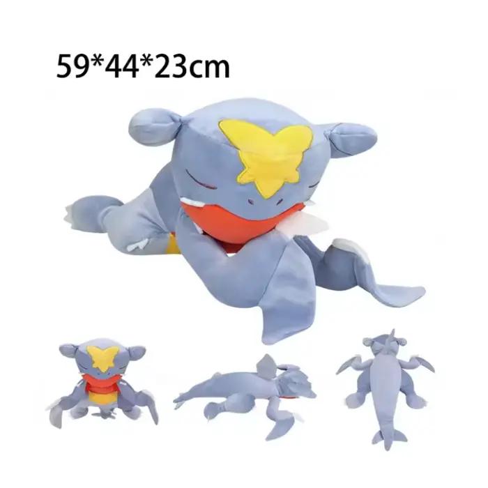 Peluche Pokémon Anime Garchomp Charizard Mew Psyduck Snorlax Dragonite, Coussin de Canapé Géant pour Enfants