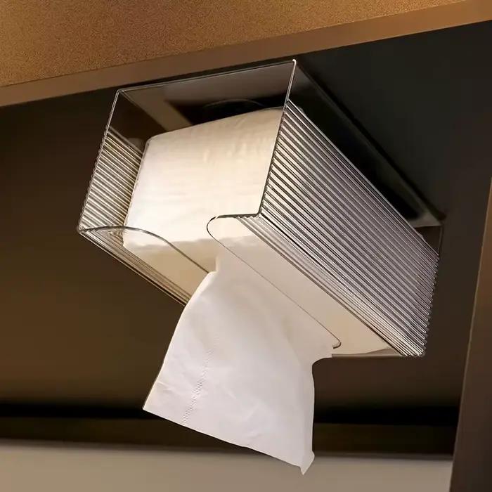 Porte-serviettes en acrylique pour salle de bain