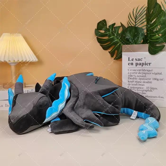 Oreiller en Peluche Pokemon, jouet Anime Garchomp Charizard Mew Psycanard ronflex Dragonite, canapé de sommeil, coussin de grande taille pour enfants