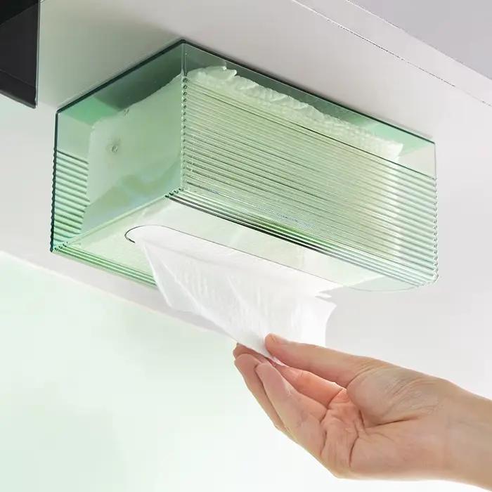 Porte-serviettes en acrylique pour salle de bain