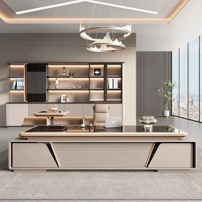 Chambre ordinateur bureau bureau pas cher ordinateur jeu tiroir conférence bureau réception gain de place Tavolo mobilier de bureau