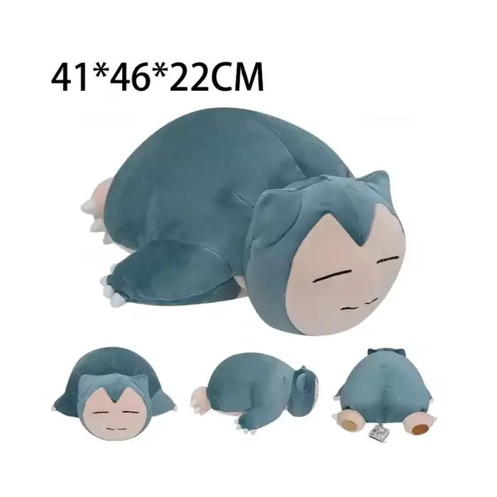 Peluche Pokémon Anime Garchomp Charizard Mew Psyduck Snorlax Dragonite, Coussin de Canapé Géant pour Enfants