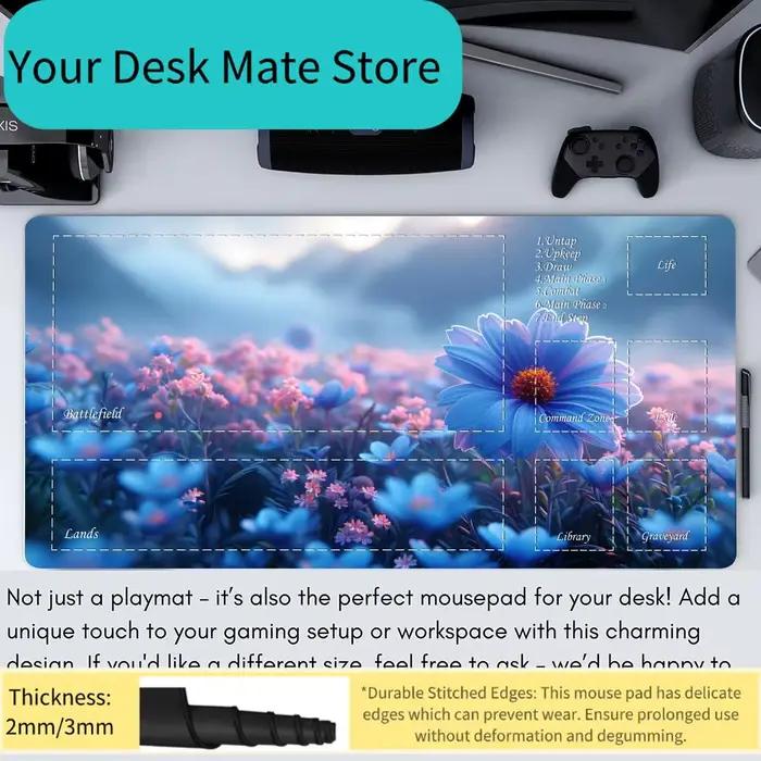 Tapis de jeu Magic Playmat avec zones, arbre de vie géant, tapis de jeu MTG, tapis de bureau en caoutchouc antidérapant, tapis de souris pour gamer, extension de clavier