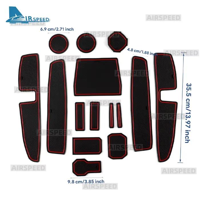 Tapis de rainure de porte de voiture pour Dacia Jogger hybride 2021 2022 2023 2024 2025, tapis de fente antidérapant, intérieur automobile, accessoires Dacia Jogger