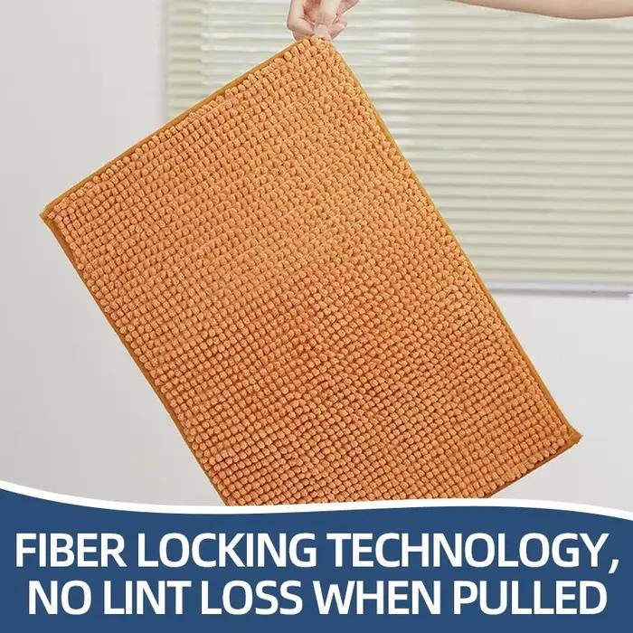 Tapis de salle de bain ultra-doux et absorbant l'eau