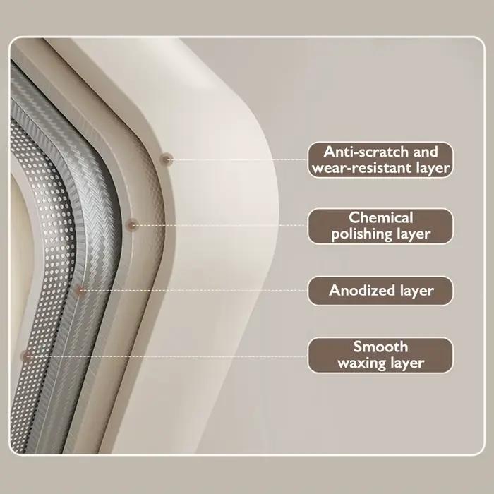 Étagère de rangement murale blanche pour salle de bain