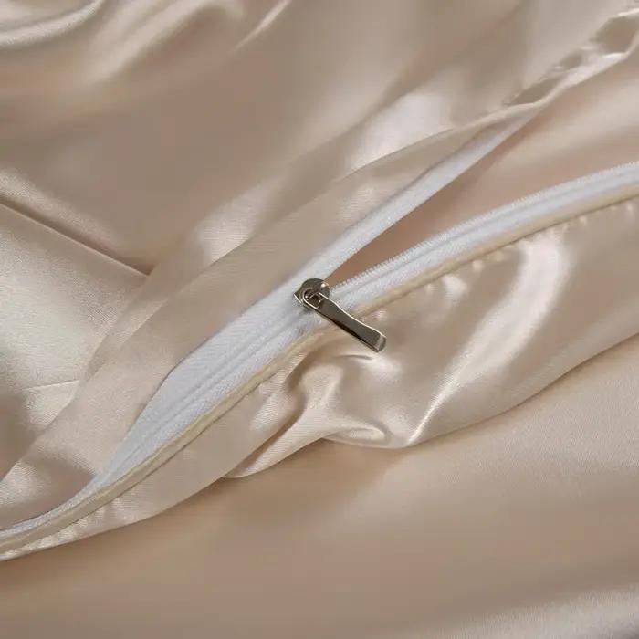 Housse de couette de luxe en soie de mûrier