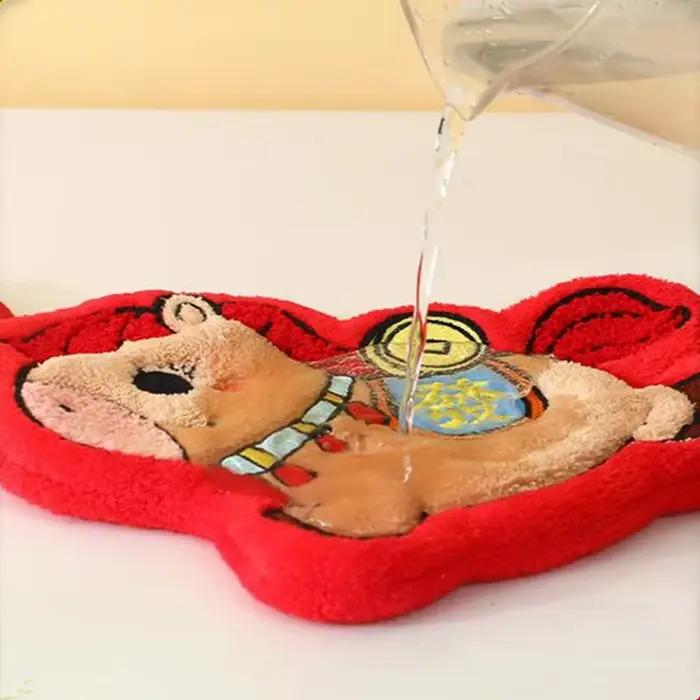 Serviette de toilette motif Cheval pour le Nouvel An Chinois 2026