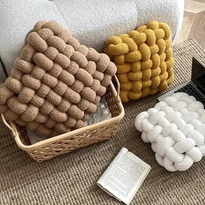 Ins – coussins décoratifs haut de gamme pour salon