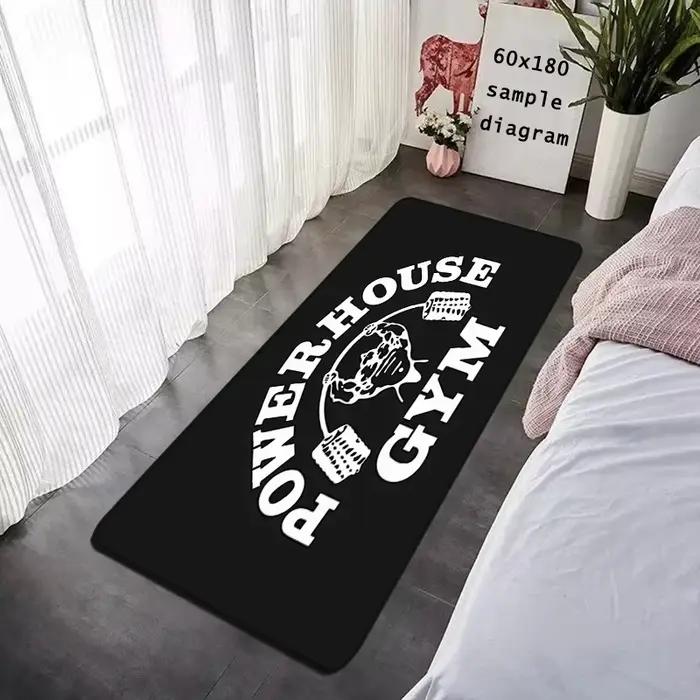 Tapis de sol antidérapant pour exercices de gymnastique, pour entrée, cuisine, absorbant l'eau, tapis de chevet, couloir, décoration de la maison