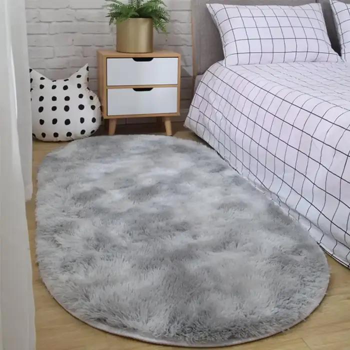Tapis ovale moelleux pour Salon