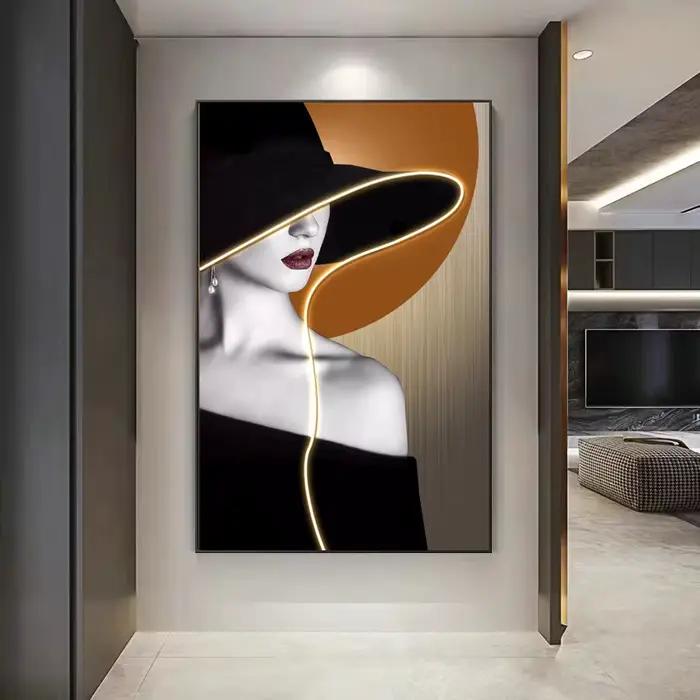 Applique Murale LED au Design Moderne, Luminaire Décoratif de Luxe, Idéal pour un Couloir, un Salon, une Salle à Manger ou une Chambre à Coucher