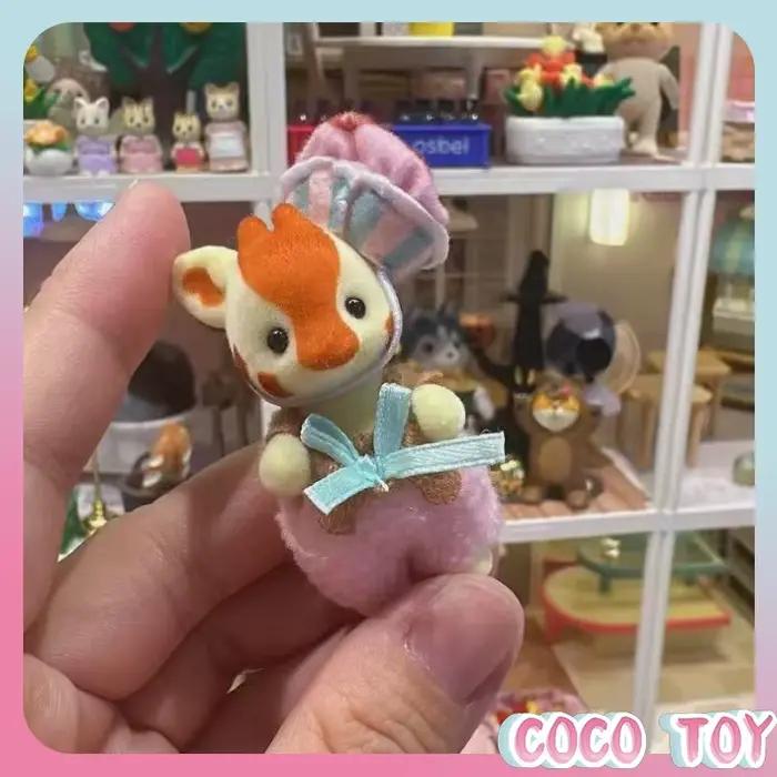Sylvanian Families Baby Series 6, jouets miniatures pour jeux de rôle, ornements mignons parfaits pour offrir en cadeau, pour collectionner et décorer au quotidien