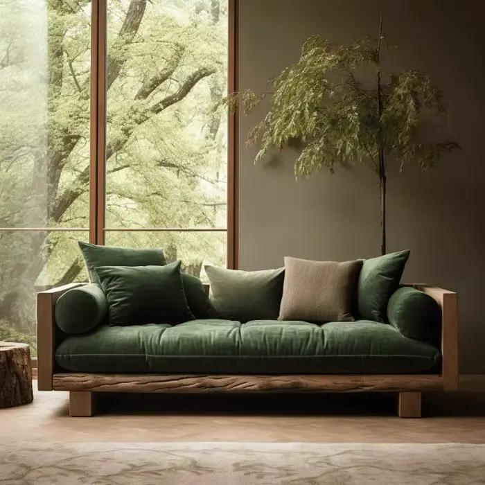Double coussin Salon canapés confortable adultes jeu multifonctionnel canapé romantique élégant Meuble