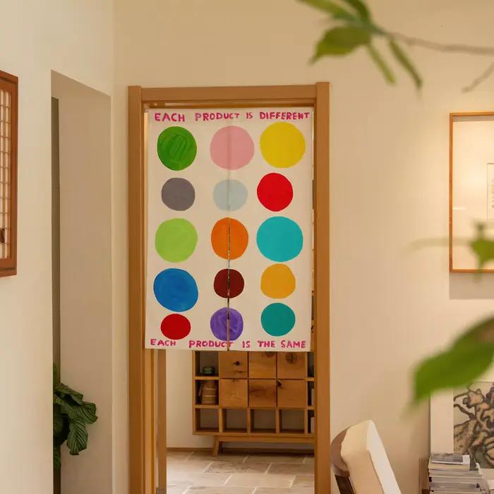 Rideau de porte moderne minimaliste VIKAMA