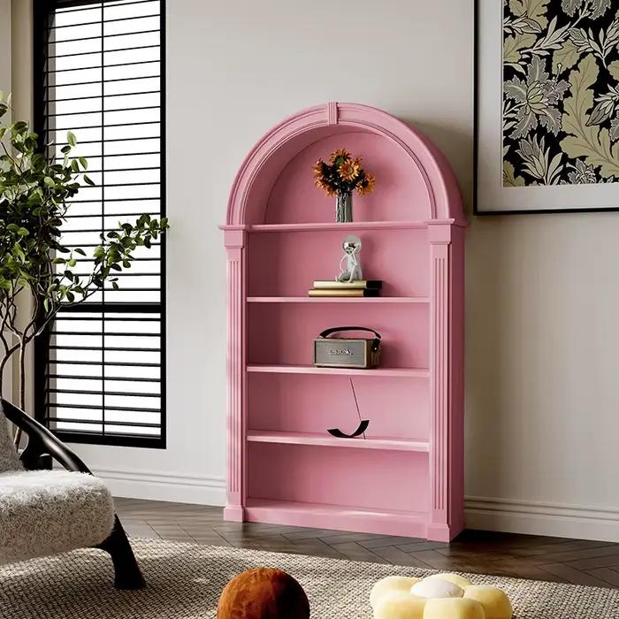 Meuble de rangement arqué de style français