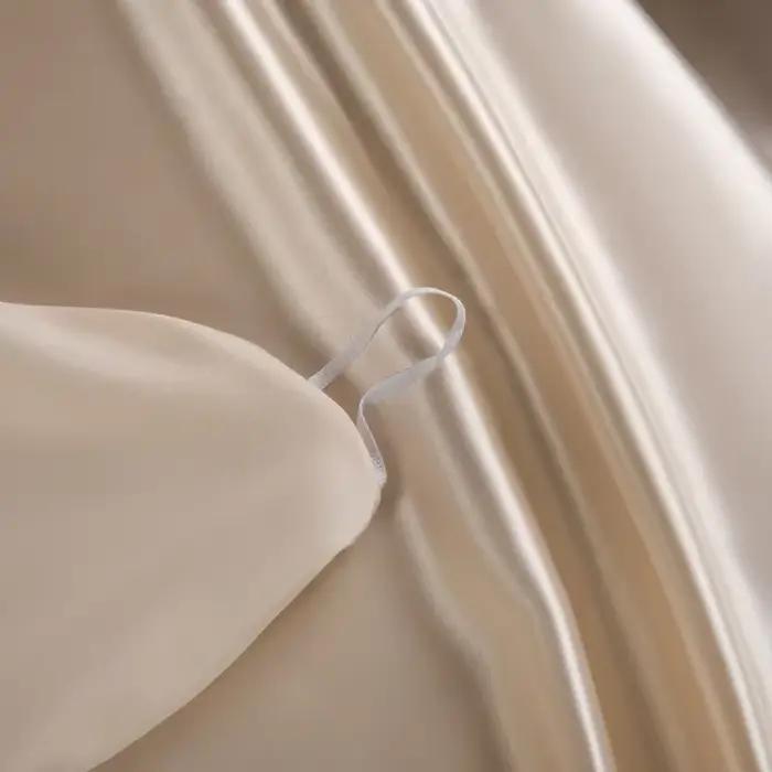 Housse de couette de luxe en soie de mûrier