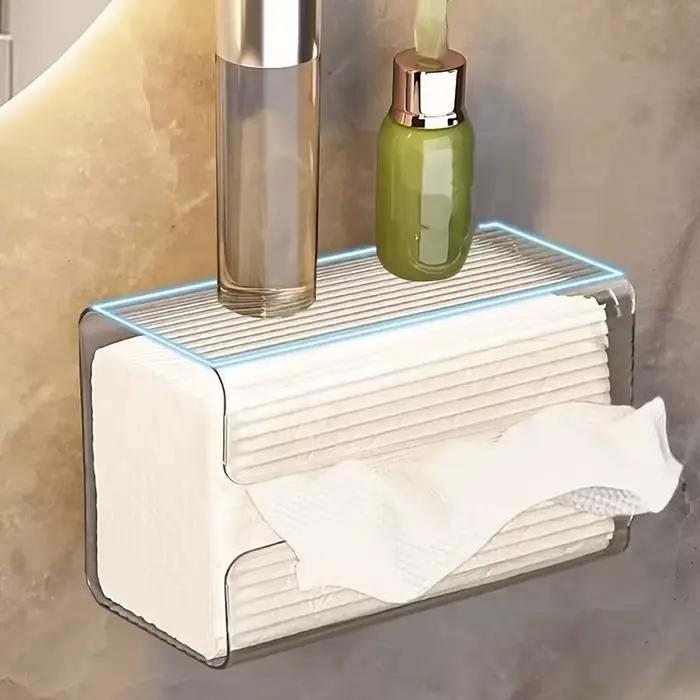 Porte-serviettes en acrylique pour salle de bain