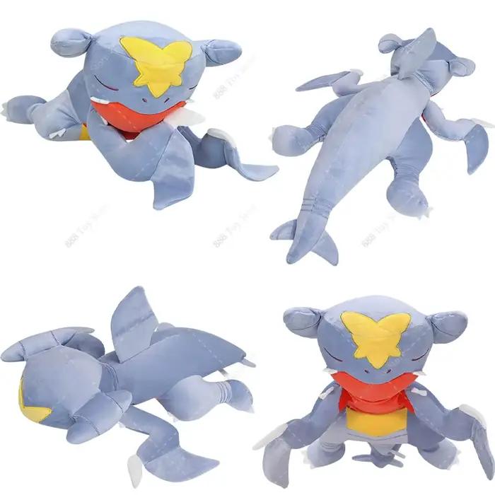 Oreiller en Peluche Pokemon, jouet Anime Garchomp Charizard Mew Psycanard ronflex Dragonite, canapé de sommeil, coussin de grande taille pour enfants