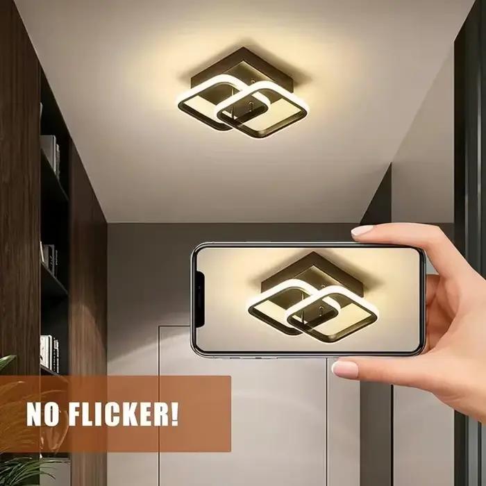 Plafonnier LED moderne pour allée, lustre pour couloir, escaliers, Foyer, balcon, chambre à coucher, salle de bains, luminaires d'intérieur